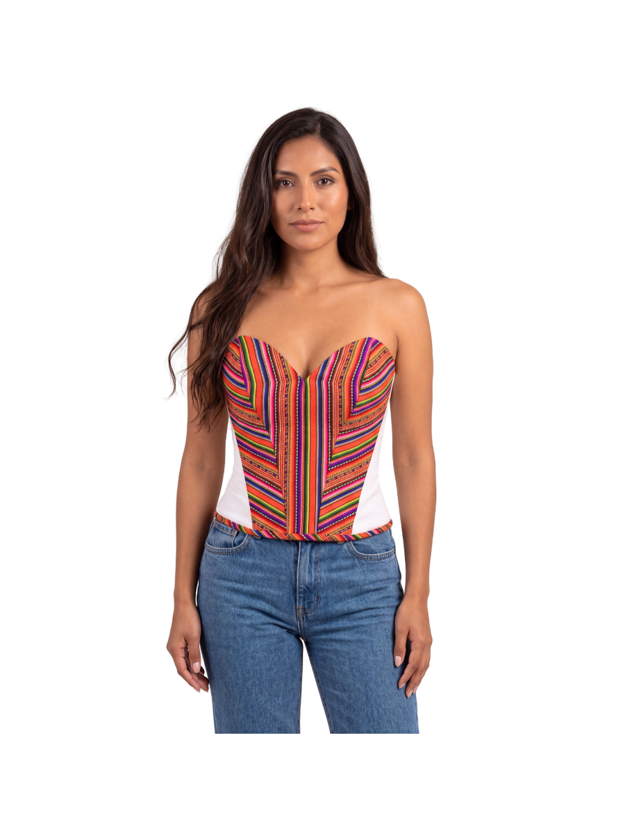 BUSTIER ANDINO INTI RAYMI