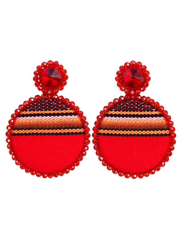 Pendientes Andinos Fuego Andino