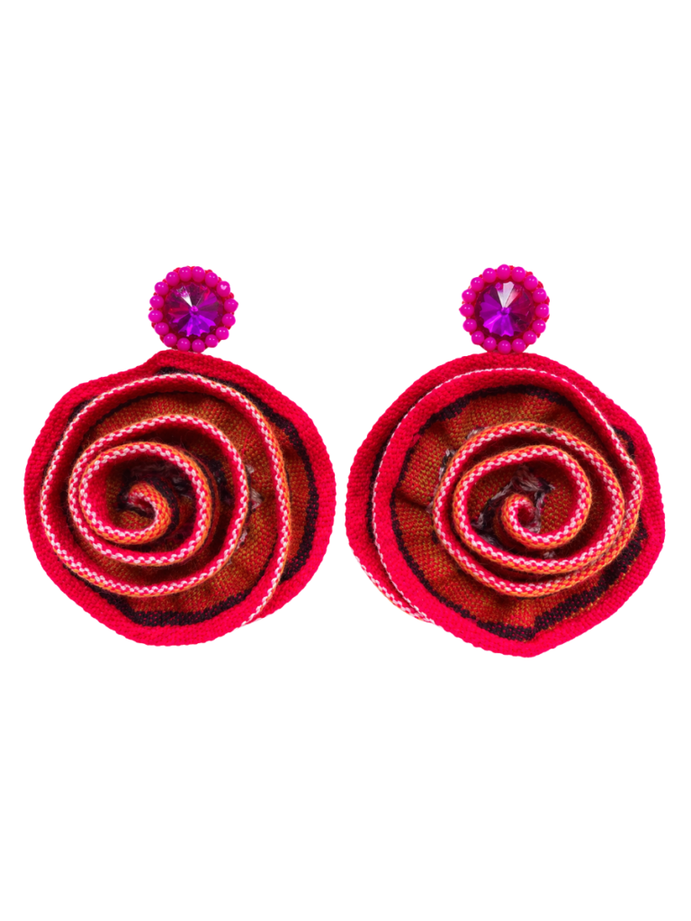 Pendientes Andinos Espiral De Los Andes
